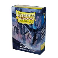 Dragon Shield Dual Matte Japanese Size Sleeves - Wisdom (60 Sleeves)
