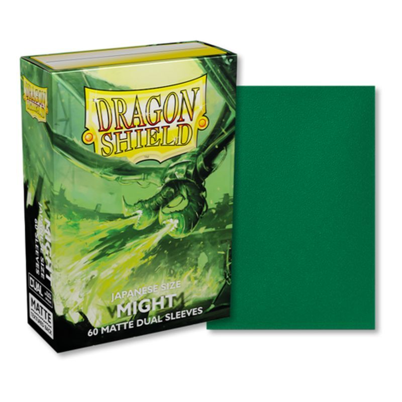 Dragon Shield Dual Matte Japanese Size Sleeves - Might (60 Sleeves)