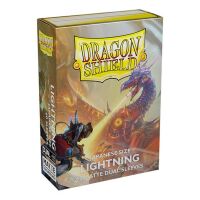 Dragon Shield Dual Matte Japanese Size Sleeves - Lightning (60 Sleeves)