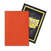 Dragon Shield Dual Matte Japanese Size Sleeves - Ember (60 Sleeves)