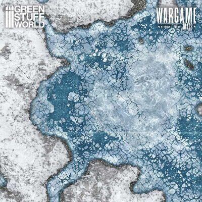 Blizzard Hollows Neoprenmatte 44x60 mit Aufstellungszonen