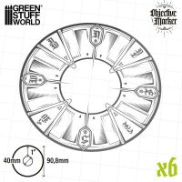 Transparente Zielmarkierungen Kill Team kompatibel