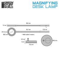 Lupenlampe Schwarz