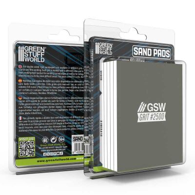 Feste Schleifpads Körnung 2500 Verpackung
