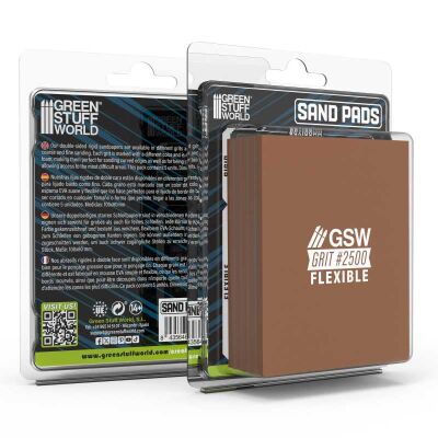 Flexible Schleifpads Körnung 2500 Verpackung