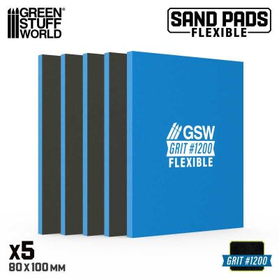 Flexible Schleifpads K&ouml;rnung 1200 Inhalt