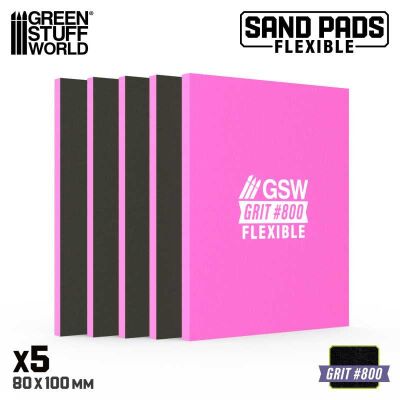 Flexible Schleifpads K&ouml;rnung 800 Inhalt