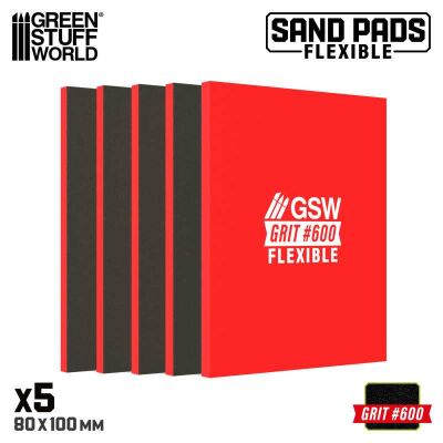 Flexible Schleifpads K&ouml;rnung 600 Inhalt
