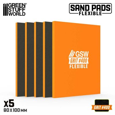Flexible Schleifpads K&ouml;rnung 400 Inhalt
