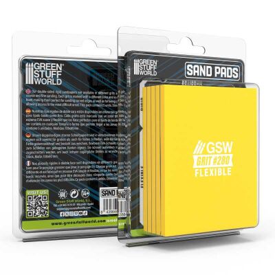 Flexible Schleifpads Körnung 280 Verpackung