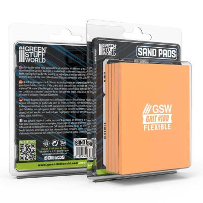 Flexible Schleifpads Körnung 180 Verpackung