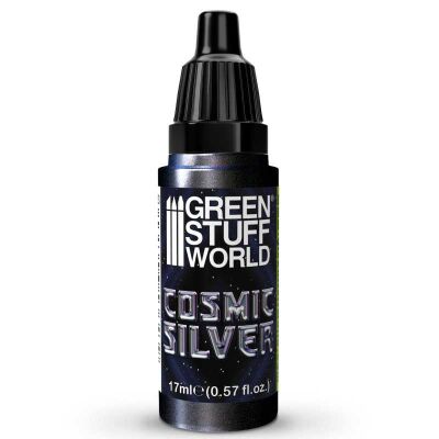 Metallic Paint Cosmic Silver (17ml)