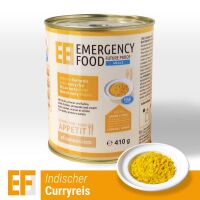 Emergency Food Meals Notration: Curryreis 410g