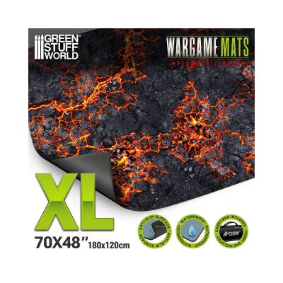 Flamecoil Path Neoprenmatte 4x6 Info