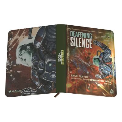 Ultimate Guard Zipfolio 360 Xenoskin - Magic: The Gathering "Edge of Eternities" - Deafening Silence