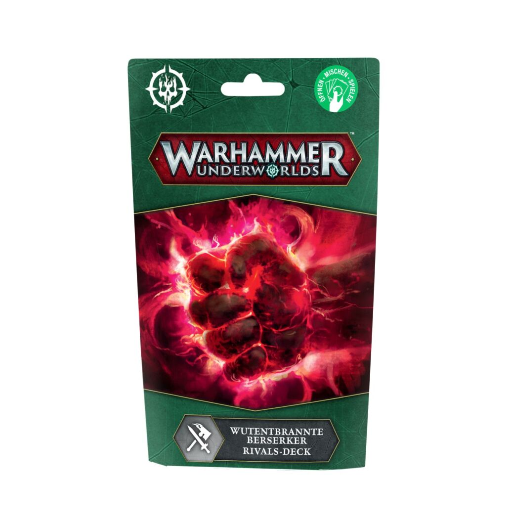 Games Workshop Wutentbrannte Berserker Rivals Deck (Deutsch) 34-009