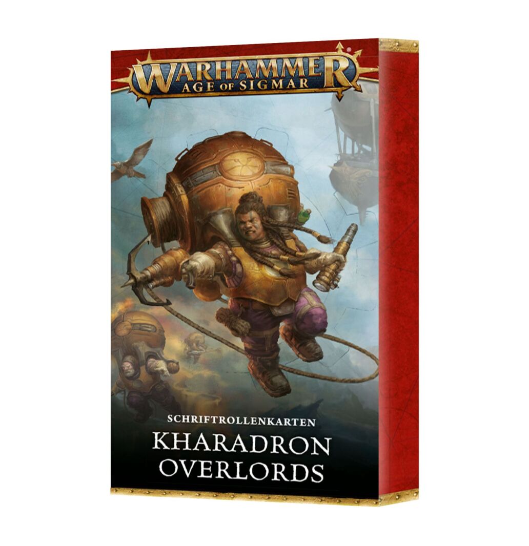 Games Workshop Schriftrollenkarten: Kharadron Overlords (Deutsch) 84-03