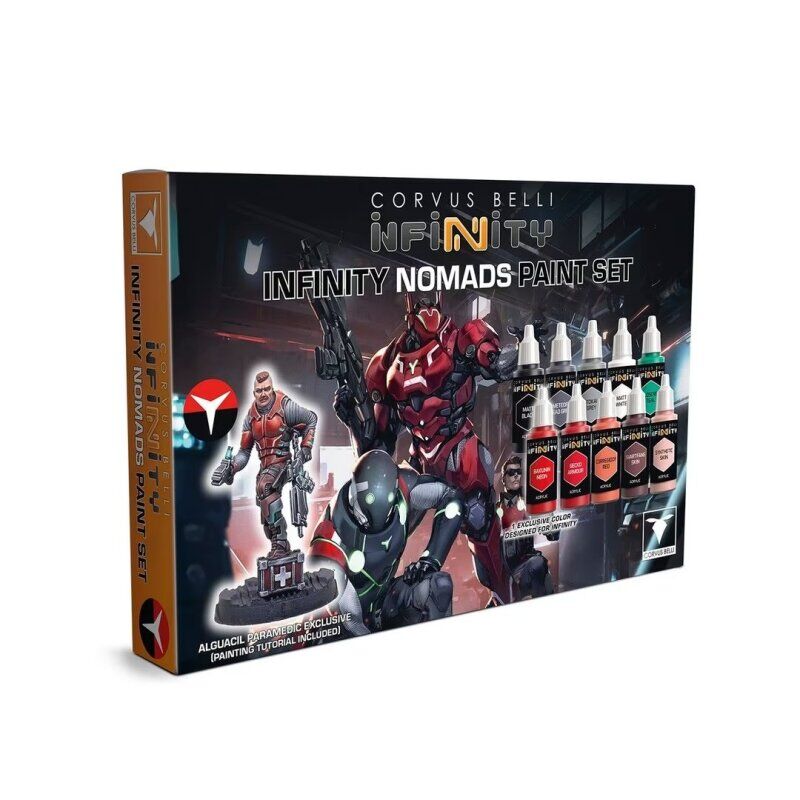 Infinity Nomads Paint Set Alguacil Paramedic Exclusive Box