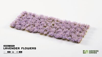 Lavender Flowers Diorama