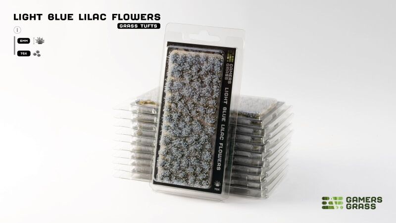 Light Blue Lilac Flowers Verpackung
