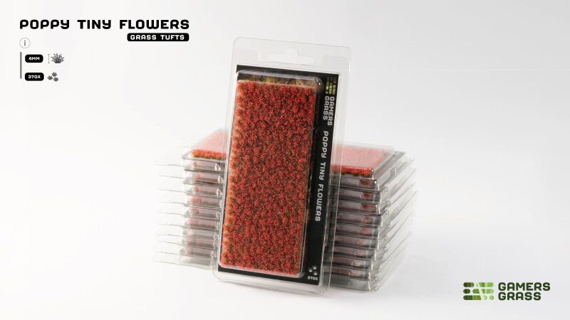 Poppy Tiny Flowers Verpackung