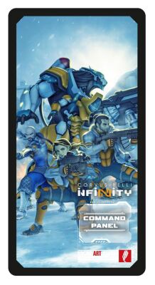 Command Panel White Banner Army