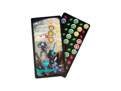 Command Panel White Banner Army