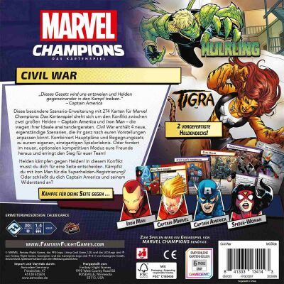 Marvel Champions: Das Kartenspiel &ndash; Civil War