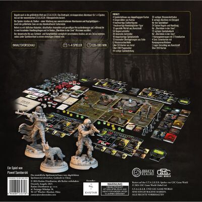STALKER: Das Brettspiel R&uuml;ckseite