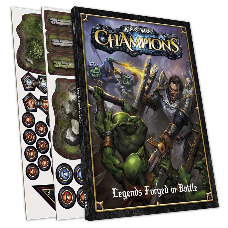 KoW Champions: Rulebook & Tokens (Englisch)
