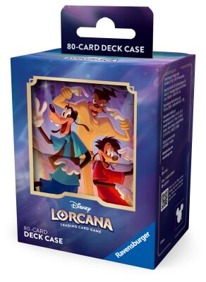 Lorcana: Mythen - Deck Box Goofy & Max 80+