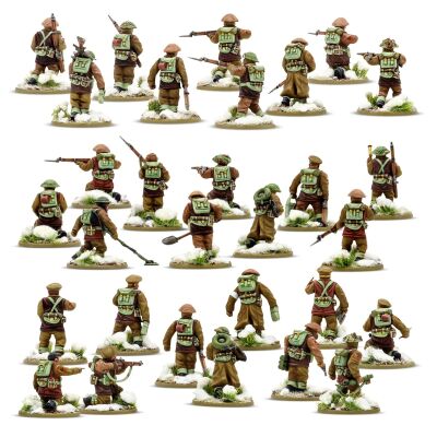 British &amp; Canadian Infantry (Winter) Platoon