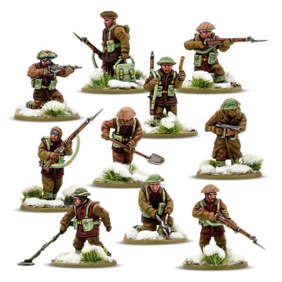 British &amp; Canadian Infantry (Winter) Platoon