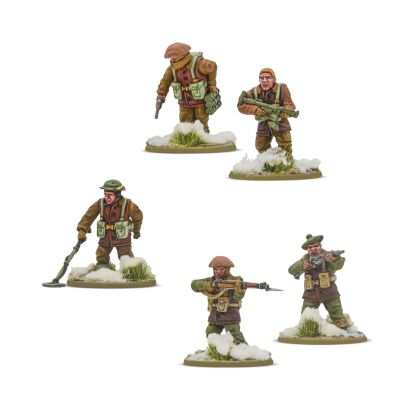 British &amp; Canadian Infantry (Winter) Starter Army "Crossing The Rhine"