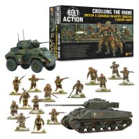 British &amp; Canadian Infantry (Winter) Starter Army Crossing The Rhine