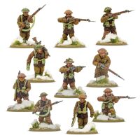British &amp; Canadian Infantry (Winter) Starter Army Crossing The Rhine