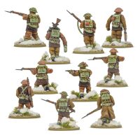 British &amp; Canadian Infantry (Winter) Starter Army Crossing The Rhine