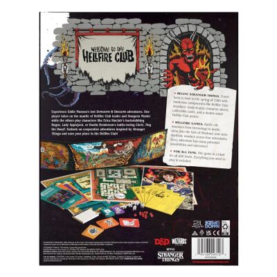 Dungeons &amp; Dragons Stranger Things: Welcome to the Hellfire Club englisch Inhalt