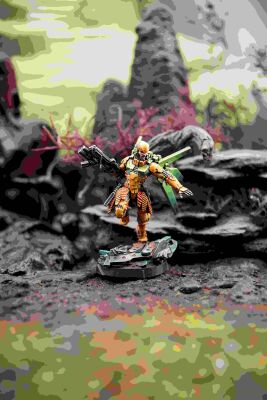Yu Jing Hero, Lei Gong, Invincibles Lord of Thunder Miniatur