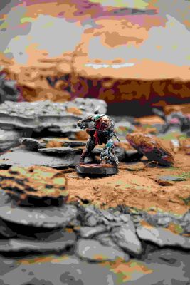 Nomads Hero, Wolfgang Amadeus Wolff Miniatur