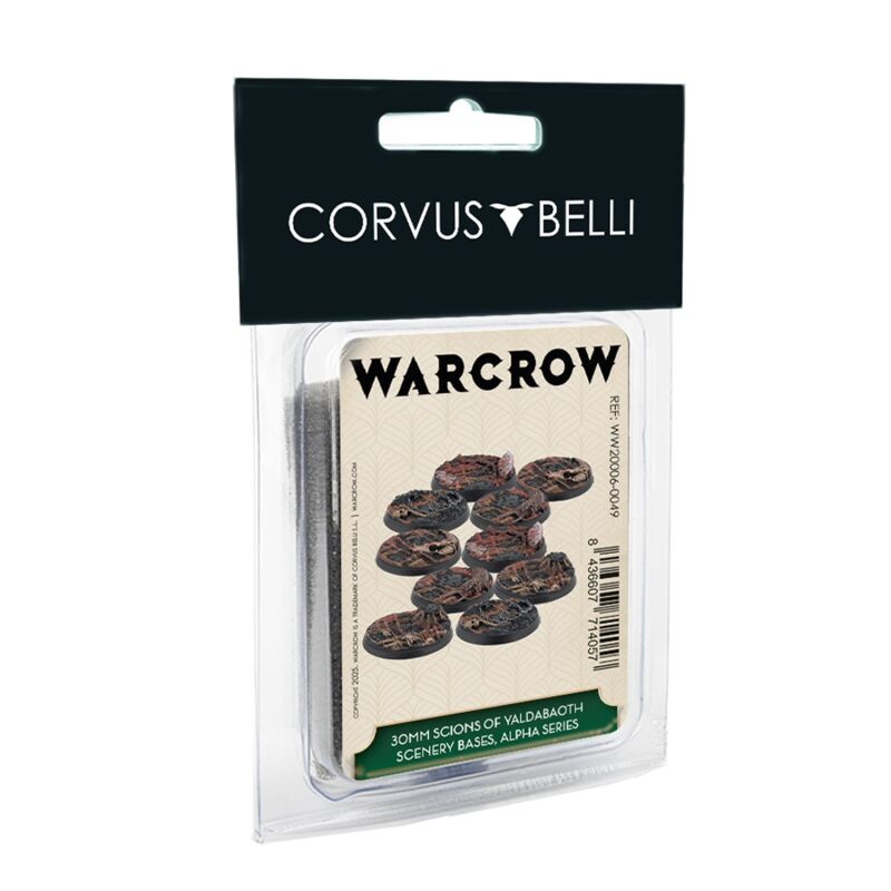 30mm Scions of Yaldabaoth Scenery Bases, Alpha Series Verpackung