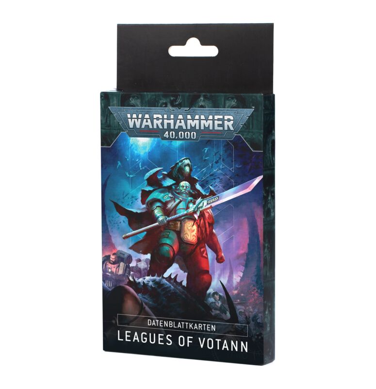 Datenblattkarten: Leagues of Votann (Deutsch)