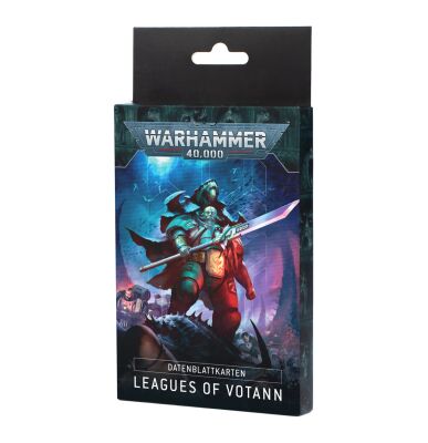 Datenblattkarten: Leagues of Votann (Deutsch)