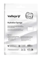 Hydration Sponge wiederverwendbar - Vallejo
