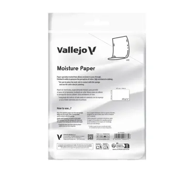 30 Blatt Moisture Paper - Wet Palette - Vallejo