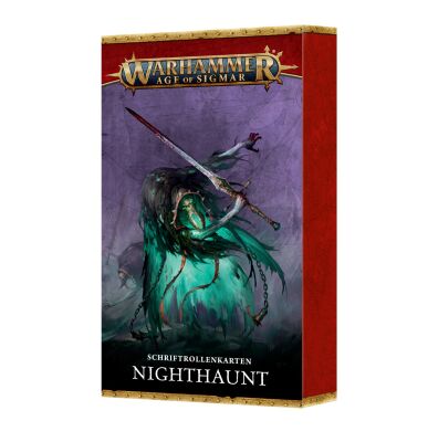 Schriftrollenkarten: Nighthaunt (Deutsch)