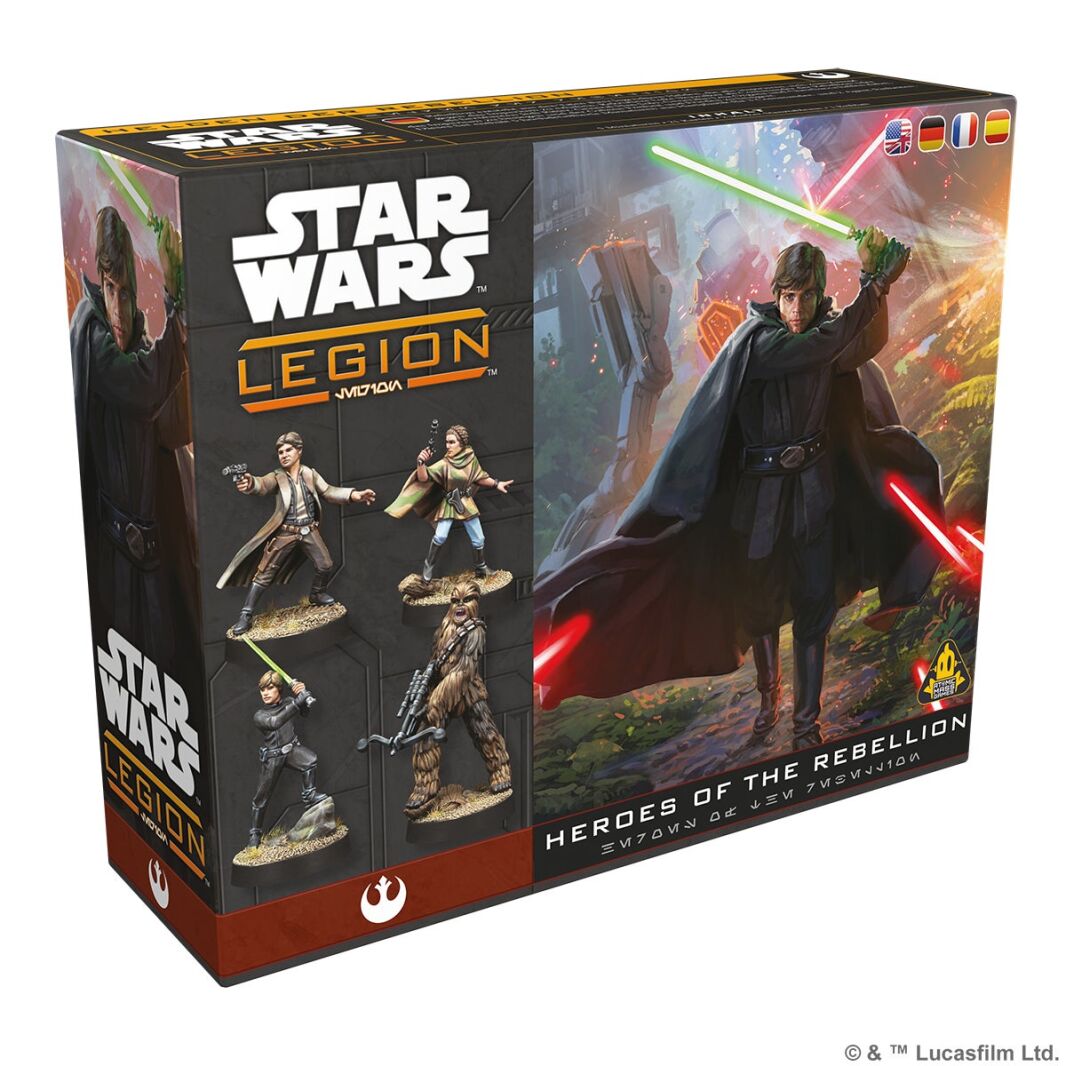 STAR WARS Heroes of the rebellion Collector's Set (figurines de