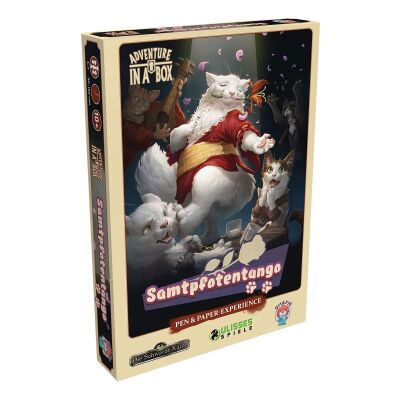 Adventure in a Box: Samtpfotentango Verpackung
