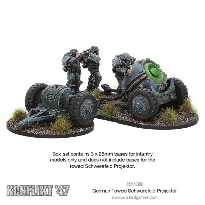 German Towed Schwerefeld Projektor R&uuml;ckseite
