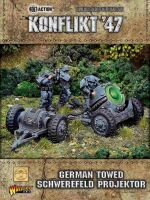 German Towed Schwerefeld Projektor Verpackung